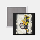 Motocross 409 magnet (Vorderseite/Rückseite)