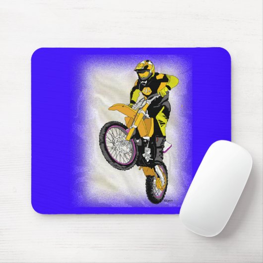Motocross 410 mousepad (Mit Mouse)