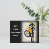 Motocross 410 postkarte (Stehend Vorderseite)