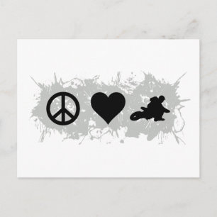 Motocross 5 postkarte