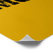 Motocross Adrenaline Dirt Bike Poster (Ecke)