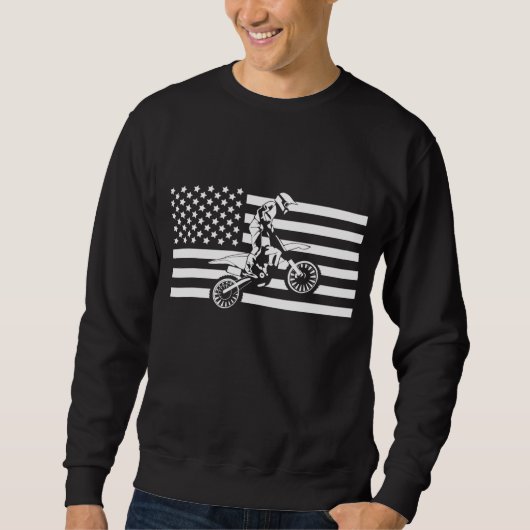 Motocross Apparel - Motocross Dirt B Sweatshirt (Vorderseite)