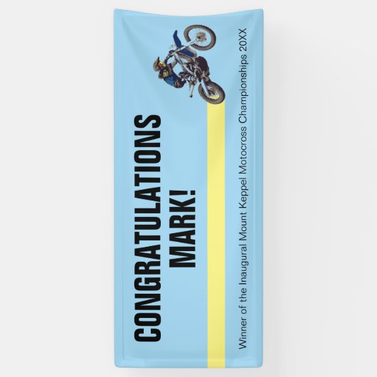 Motocross Banner (Vertikal)