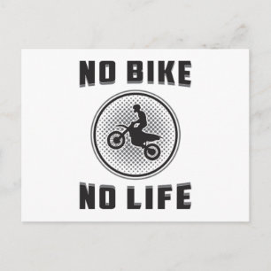 Motocross Bike Motorrad Biker Funny Gift Postkarte