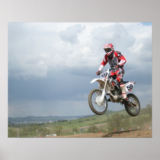 Motocross Bike Poster (Vorne)
