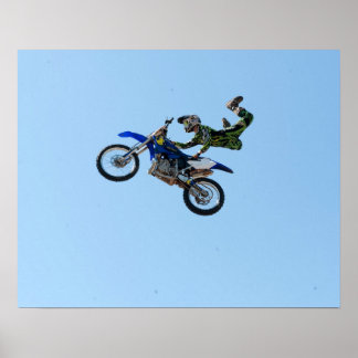 Motocross Bike Poster