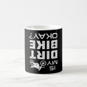 Motocross Biker Dirt Bike Motorrad Funny Gift Kaffeetasse