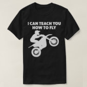 Motocross Biker Dirt Bike Motorrad Unterricht T-Shirt (Design vorne)