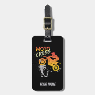 Motocross-Biker für Motorrad und Motorrad Retro-St Gepäckanhänger