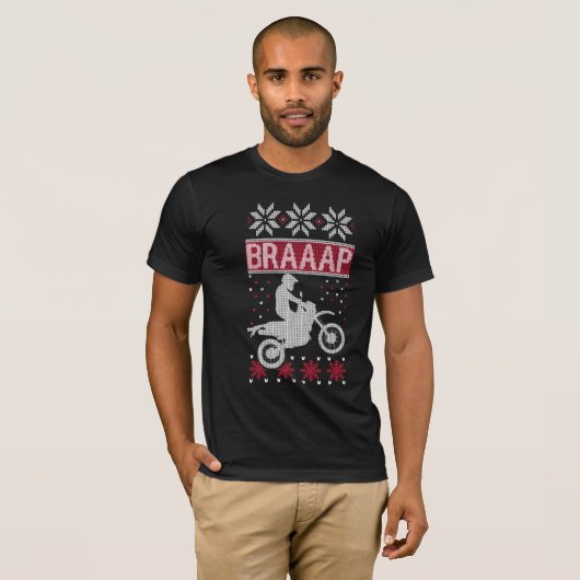 Motocross Braap T-Shirt (Vorne ganz)