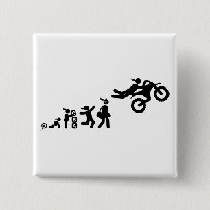 Motocross Button