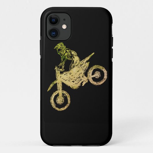 Motocross Case-Mate iPhone Hülle (Rückseite)