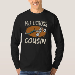 Motocross-Cousin-Biker-Fahrer-Hobby T-Shirt