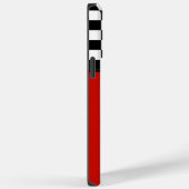 Motocross Custom Dirt Bike Number Plate auf Red Case-Mate iPhone Hülle (Rückseite / Rechts)