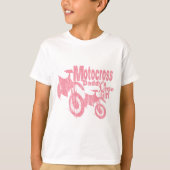 Motocross Daddys Mädchen T-Shirt (Vorderseite)