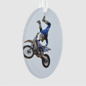Motocross, der hoch fliegt ornament (Vorderseite)