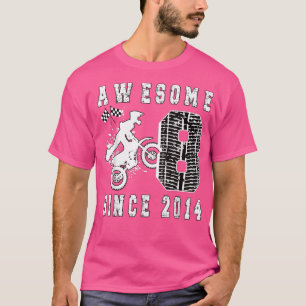 Motocross Dirt Bike Boy Geboren in T-Shirt