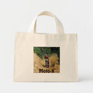 Motocross Dirt-Bike Champion Race Mini Stoffbeutel