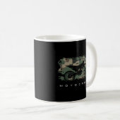 Motocross Dirt Bike - Dirt Bike Motocross Kaffeetasse (VorderseiteRechts)