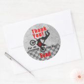 Motocross Dirt Bike Geburtstag Danke Stickers (Umschlag)