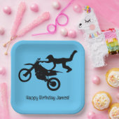 Motocross Dirt Bike Geburtstagsparty Teller (Party)