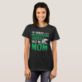 Motocross Dirt Bike Mama T-Shirt (Vorne ganz)