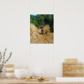 Motocross Dirt-Bike Meisterschaft Poster (Küche)