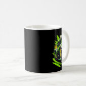 Motocross Dirt Bike Motocross Dirtbike Enduro Kind Kaffeetasse (VorderseiteRechts)