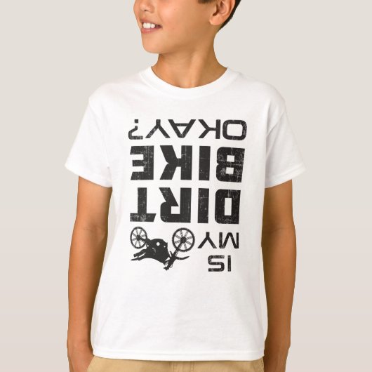 Motocross Dirt Bike Motorrad Funny Gift Idee T-Shirt (Vorderseite)