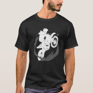 Motocross Dirt Bike Motorrad Rad fahren T-Shirt