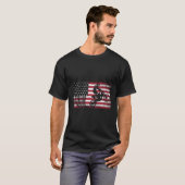 Motocross Dirt Bike Racing Biker 4. Juli Ameri T-Shirt (Vorne ganz)