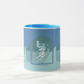 Motocross Dirtbike Moto-x-Geschenk Tasse (Zentrum)