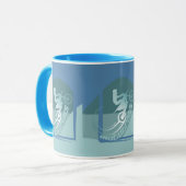 Motocross Dirtbike Moto-x-Geschenk Tasse (Vorderseite Links)