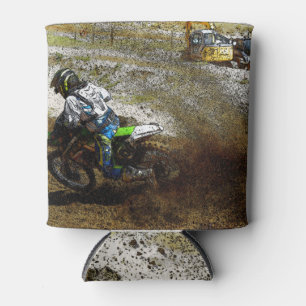 Motocross Dirtbike Racer Sportgeschenk Dosenkühler