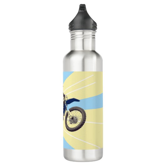 Motocross Edelstahlflasche (Rechts)