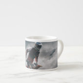 Motocross Espressotasse (Vorderseite Rechts)