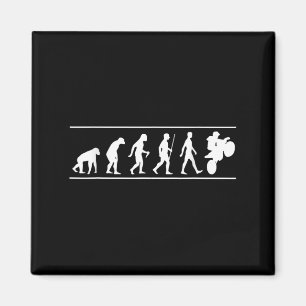 Motocross Evolution Dirt Bike Reiten Funny Magnet