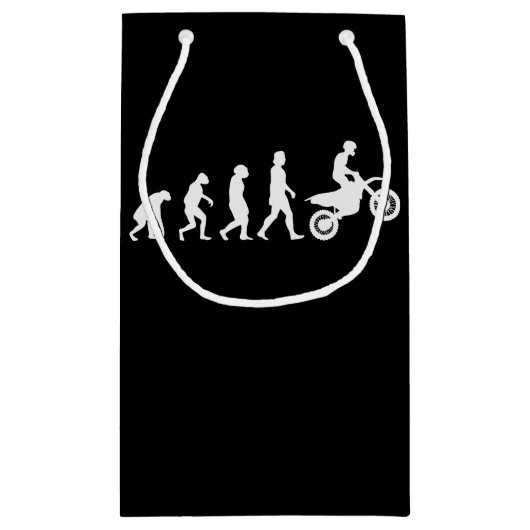 Motocross-Evolution Kleine Geschenktüte (Rückseite)