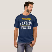 Motocross-Evolution Premium T-Shirt (Vorne ganz)