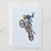 Motocross-Extrem-Tricks Einladung (Vorderseite)