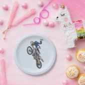 Motocross-Extrem-Tricks Pappteller (Party)