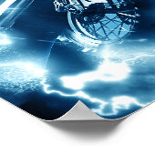 Motocross Extremsport Poster (Ecke)