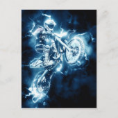 Motocross Extremsport Postkarte (Vorderseite)