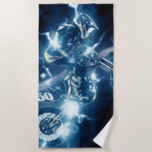 Motocross-Extremsport Strandtuch