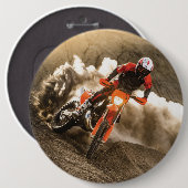 Motocross-Fahrer Button (Vorne & Hinten)