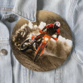 Motocross-Fahrer Button (Beispiel)