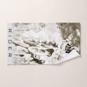 Motocross-Fahrer Handtuch (Handtuch)