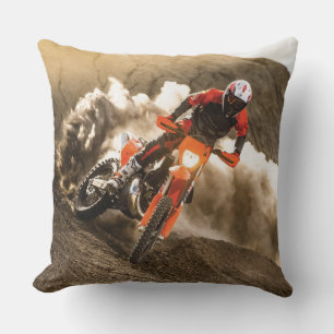 Motocross-Fahrer Kissen