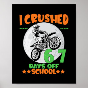Motocross-Fahrer überfuhr 67 Tage lang Schüler  Poster