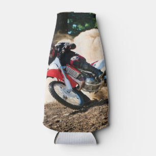 Motocross-Fahrer-Wurfkissen Flaschenkühler